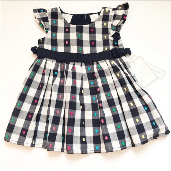 Girls 12 18 Months 3T 4 4T 5 Boutique Chevron Ruffle Dress NEW NWT 4th Of July